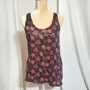 Free People - Floral Tank - XS petite